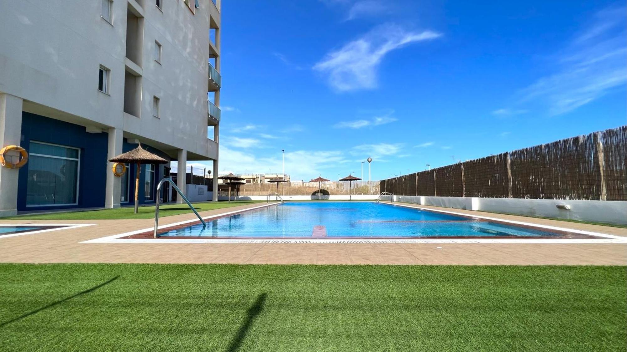 サン・ハビエルLa Ribera - Terraza, Piscina Y Playaアパートメント エクステリア 写真