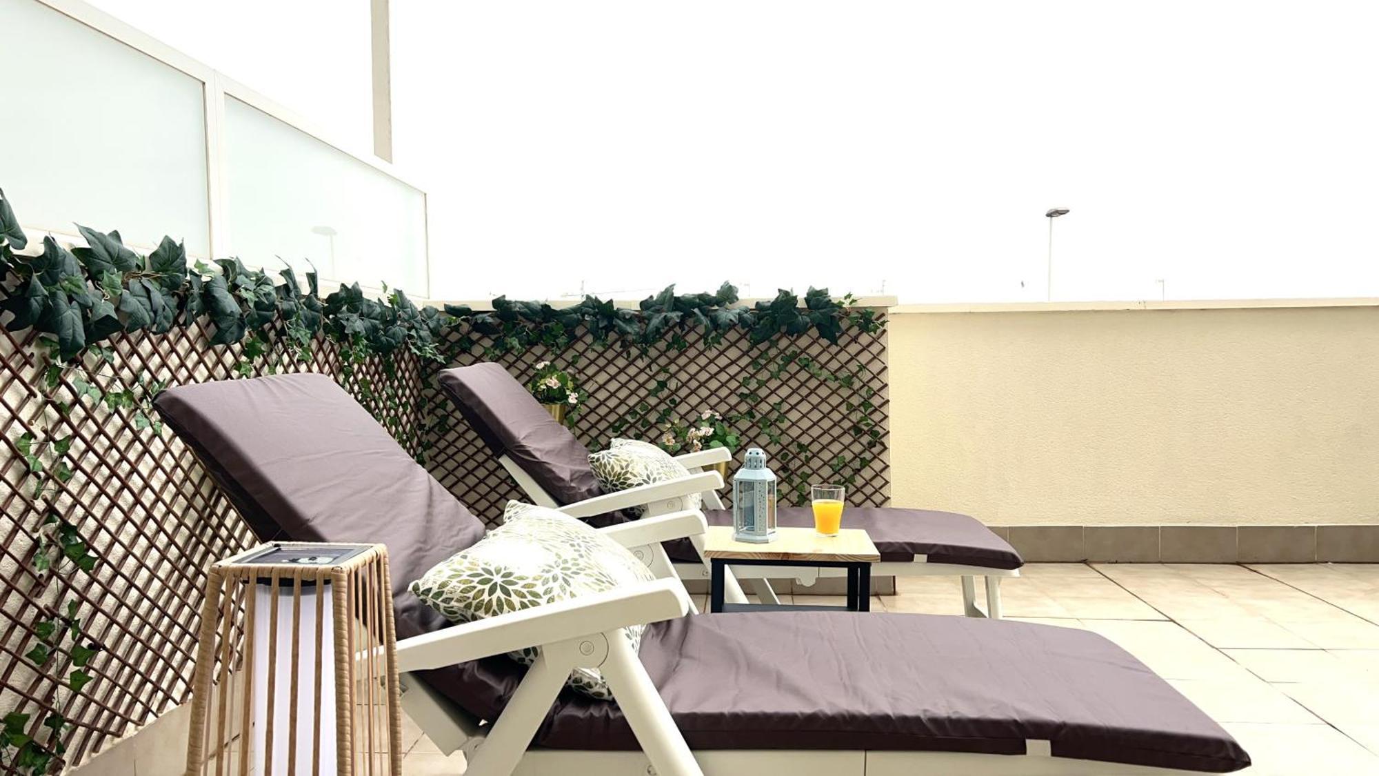 サン・ハビエルLa Ribera - Terraza, Piscina Y Playaアパートメント エクステリア 写真