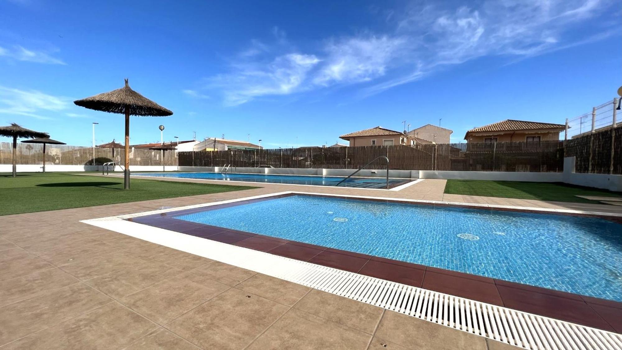 サン・ハビエルLa Ribera - Terraza, Piscina Y Playaアパートメント エクステリア 写真